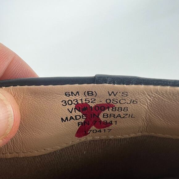 L.L. Bean Signature Ankle Boots Women's 6 Black Leather Side Zip 303152-OSCJ6 - Picture 10 of 10